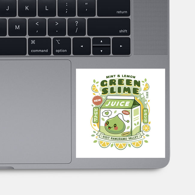 Ramuramu Valley Lemon Juice-None-Glossy-Sticker-LAGELANTEE
