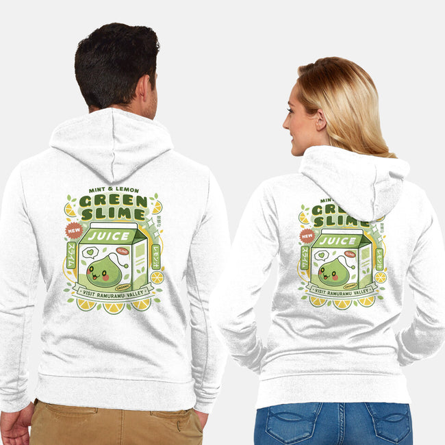 Ramuramu Valley Lemon Juice-Unisex-Zip-Up-Sweatshirt-LAGELANTEE