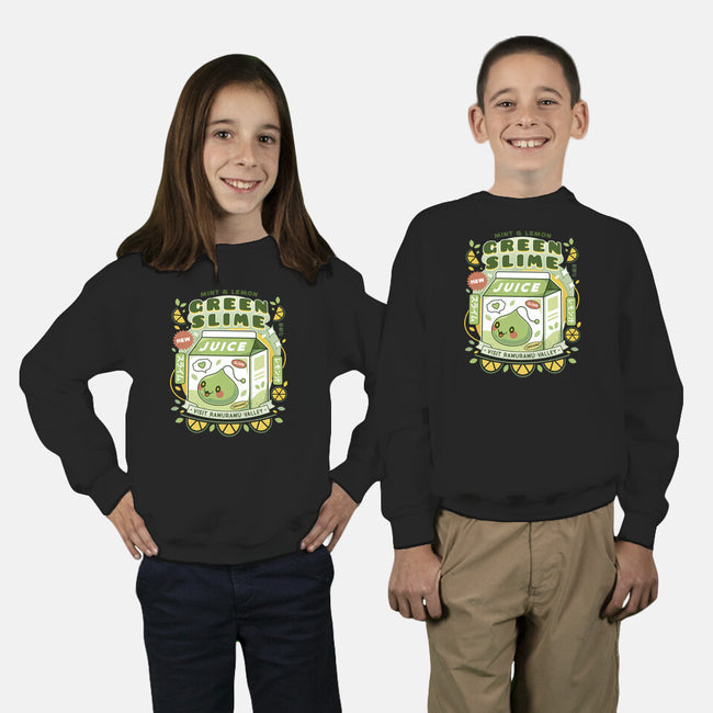 Ramuramu Valley Lemon Juice-Youth-Crew Neck-Sweatshirt-LAGELANTEE