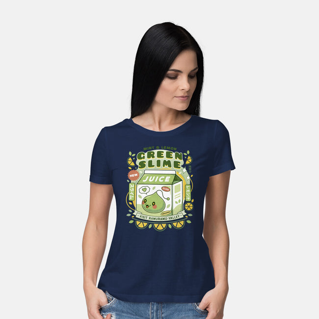 Ramuramu Valley Lemon Juice-Womens-Basic-Tee-LAGELANTEE