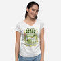Ramuramu Valley Lemon Juice-Womens-V-Neck-Tee-LAGELANTEE