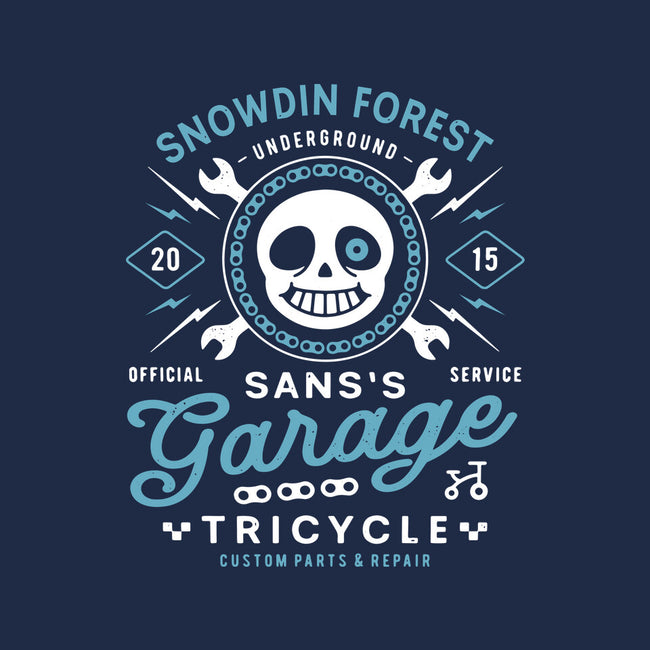 Snowdin Forest Garage Grunge-Mens-Long Sleeved-Tee-LAGELANTEE