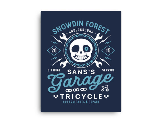 Snowdin Forest Garage Grunge