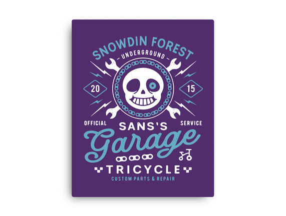 Snowdin Forest Garage Grunge
