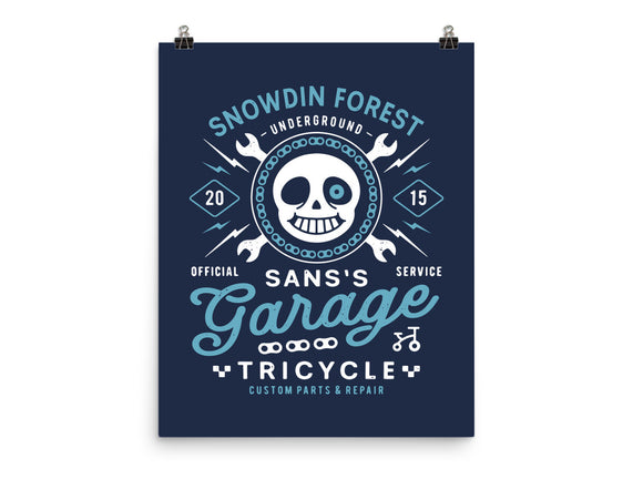 Snowdin Forest Garage Grunge