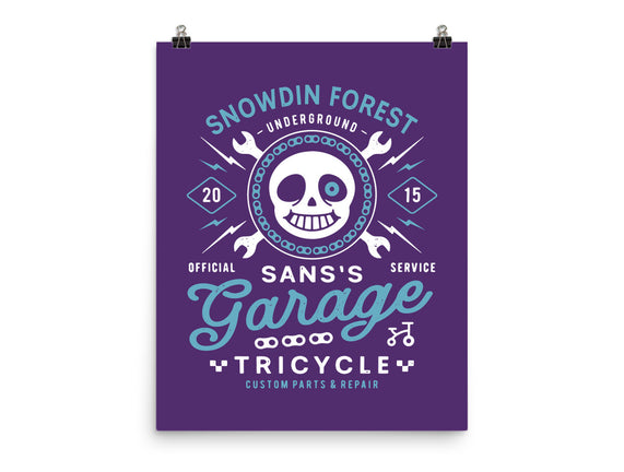 Snowdin Forest Garage Grunge