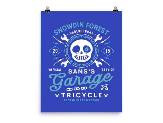Snowdin Forest Garage Grunge