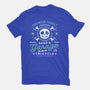Snowdin Forest Garage Grunge-Womens-Fitted-Tee-LAGELANTEE