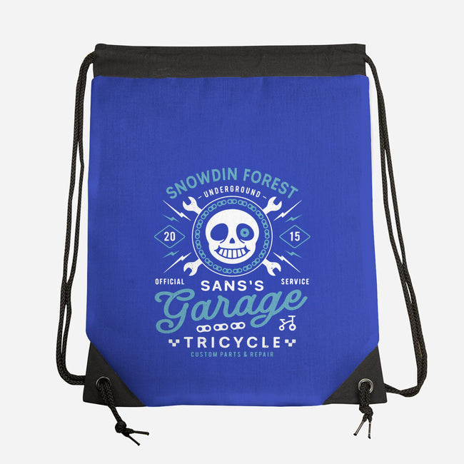 Snowdin Forest Garage Grunge-None-Drawstring-Bag-LAGELANTEE