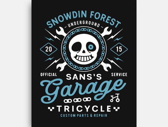 Snowdin Forest Garage Grunge