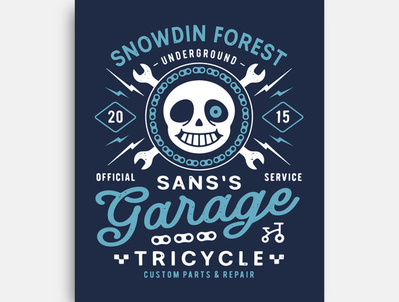 Snowdin Forest Garage Grunge