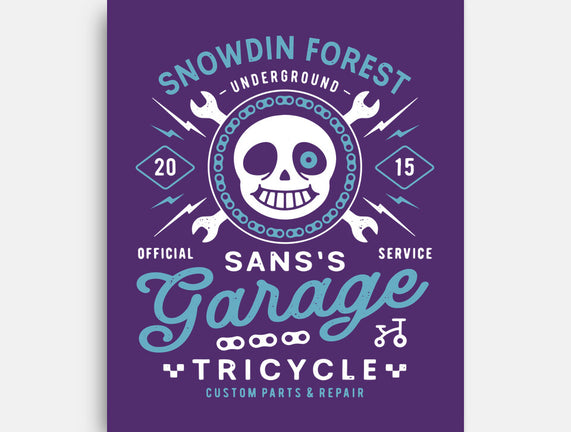 Snowdin Forest Garage Grunge