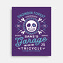 Snowdin Forest Garage Grunge-None-Stretched-Canvas-LAGELANTEE