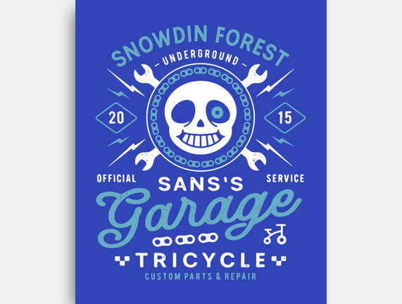 Snowdin Forest Garage Grunge