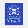 Snowdin Forest Garage Grunge-None-Stretched-Canvas-LAGELANTEE