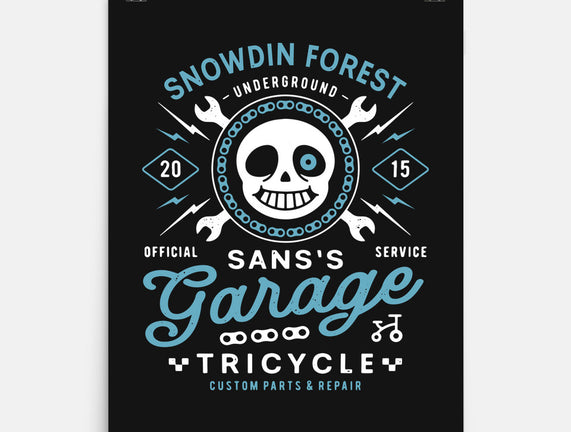 Snowdin Forest Garage Grunge