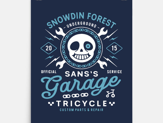 Snowdin Forest Garage Grunge