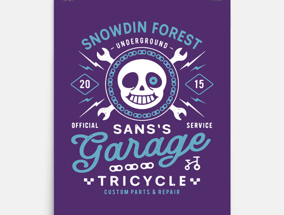 Snowdin Forest Garage Grunge