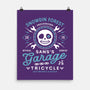Snowdin Forest Garage Grunge-None-Matte-Poster-LAGELANTEE