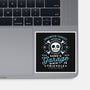 Snowdin Forest Garage Grunge-None-Glossy-Sticker-LAGELANTEE