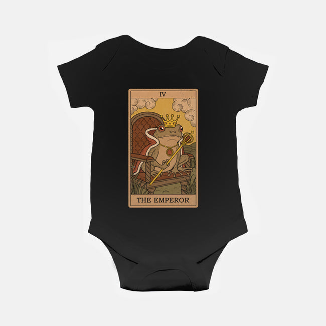 The Emperor Frogs Tarot-Baby-Basic-Onesie-Thiago Correa
