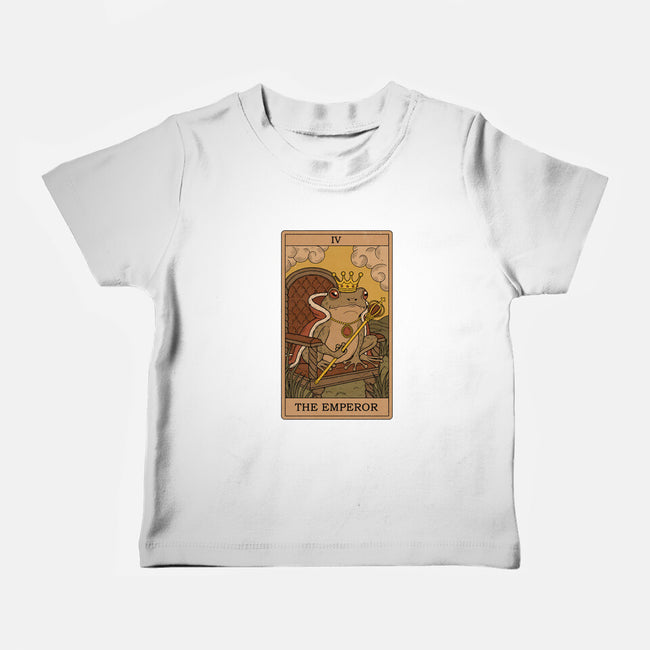 The Emperor Frogs Tarot-Baby-Basic-Tee-Thiago Correa