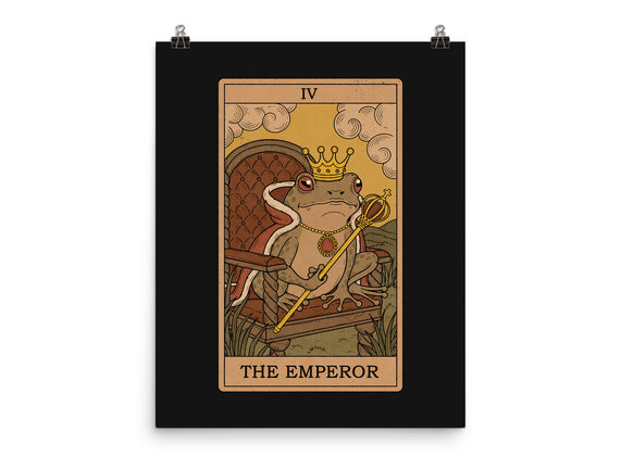 The Emperor Frogs Tarot