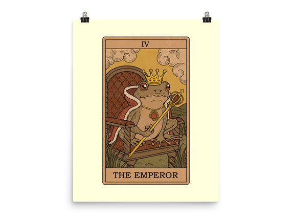 The Emperor Frogs Tarot