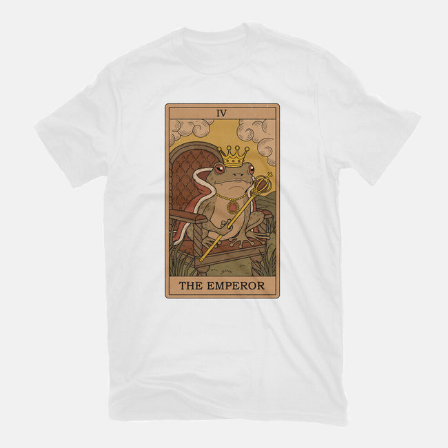 The Emperor Frogs Tarot-Unisex-Basic-Tee-Thiago Correa