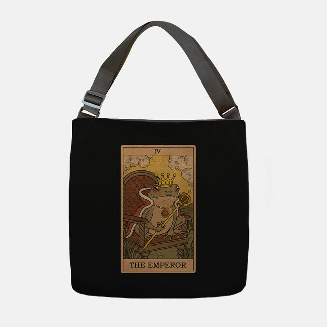 The Emperor Frogs Tarot-None-Adjustable Tote-Bag-Thiago Correa
