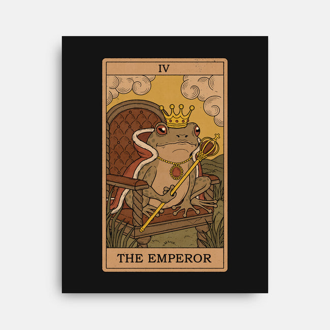 The Emperor Frogs Tarot-None-Stretched-Canvas-Thiago Correa