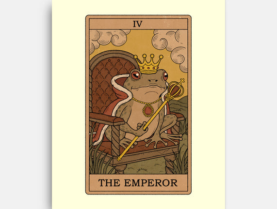 The Emperor Frogs Tarot