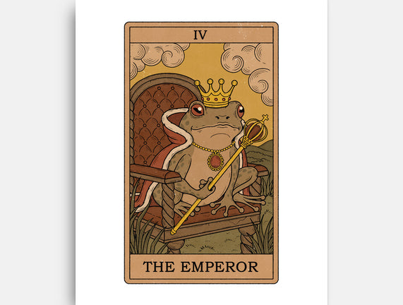 The Emperor Frogs Tarot
