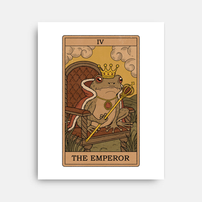 The Emperor Frogs Tarot-None-Stretched-Canvas-Thiago Correa