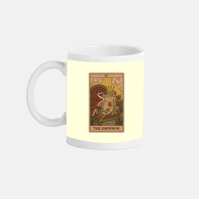 The Emperor Frogs Tarot-None-Mug-Drinkware-Thiago Correa