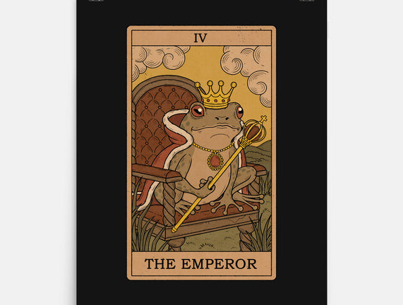 The Emperor Frogs Tarot