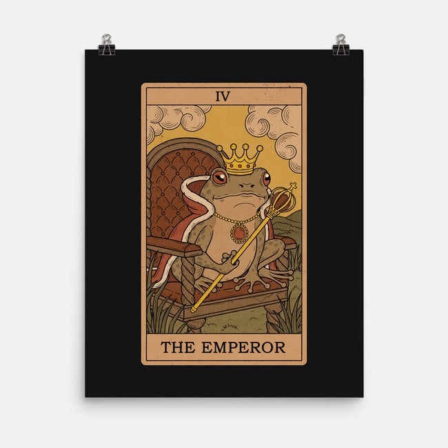 The Emperor Frogs Tarot-None-Matte-Poster-Thiago Correa