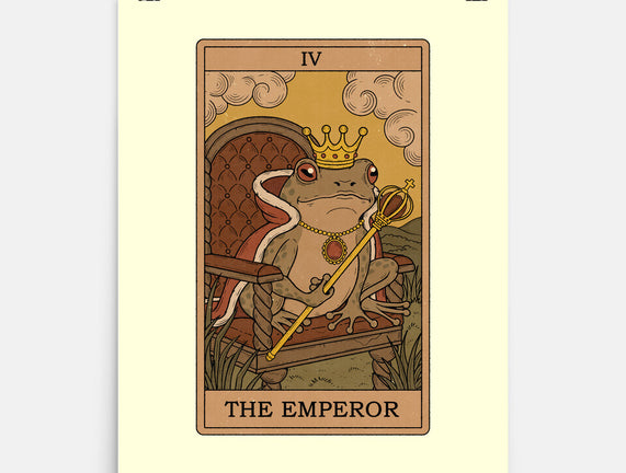 The Emperor Frogs Tarot