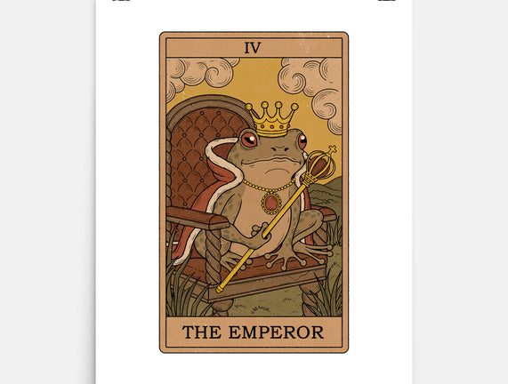 The Emperor Frogs Tarot