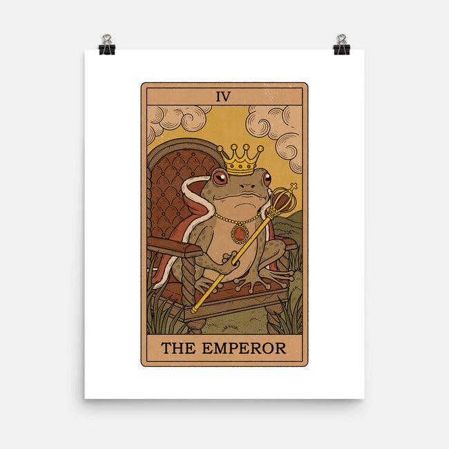 The Emperor Frogs Tarot-None-Matte-Poster-Thiago Correa