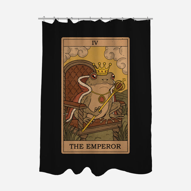 The Emperor Frogs Tarot-None-Polyester-Shower Curtain-Thiago Correa