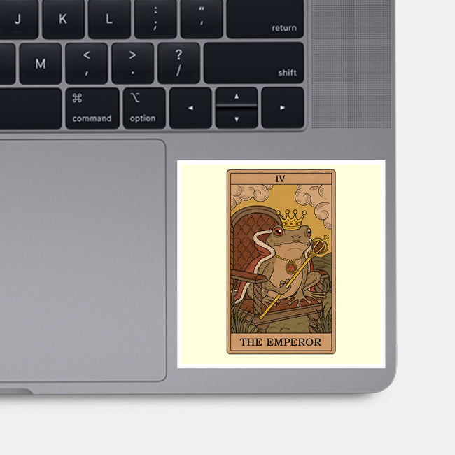 The Emperor Frogs Tarot-None-Glossy-Sticker-Thiago Correa