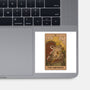 The Emperor Frogs Tarot-None-Glossy-Sticker-Thiago Correa