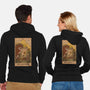 The Emperor Frogs Tarot-Unisex-Zip-Up-Sweatshirt-Thiago Correa