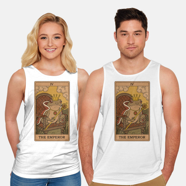 The Emperor Frogs Tarot-Unisex-Basic-Tank-Thiago Correa