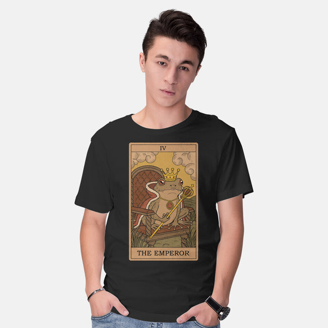 The Emperor Frogs Tarot-Mens-Basic-Tee-Thiago Correa