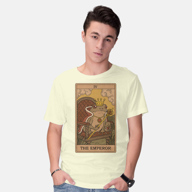 The Emperor Frogs Tarot-Mens-Basic-Tee-Thiago Correa