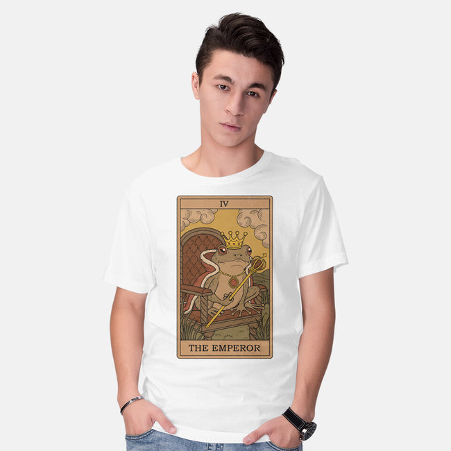 The Emperor Frogs Tarot-Mens-Basic-Tee-Thiago Correa