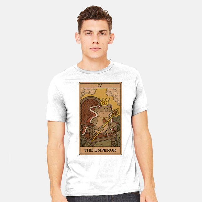 The Emperor Frogs Tarot-Mens-Heavyweight-Tee-Thiago Correa