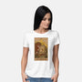 The Emperor Frogs Tarot-Womens-Basic-Tee-Thiago Correa